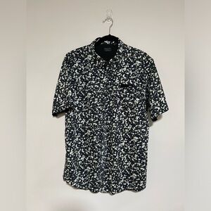 7 Diamonds Men’s Breath of Air Short Sleeve Button Down Shirt Size XXL